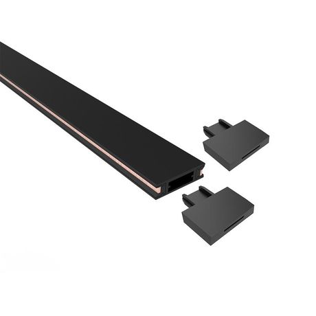 Шинопровод для магнитной трековой системы черный 2000х16мм MTR16 2M-BL | .5057258 Jazzway