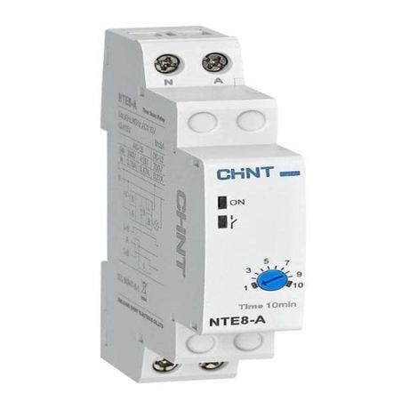 Реле времени NTE8-10A (задержка выключения) 1-10с, 1НО, AC230В (R) | 258326 CHINT