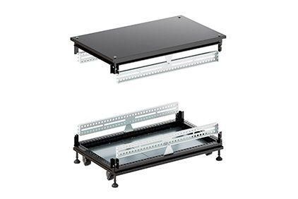 Крыша основание сплошные IT-CQE 600x1200, RAL9005 | RBIT612S DKC ДКС