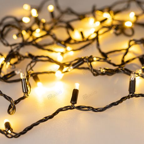 Светодиодная гирлянда ARD-STRING-CLASSIC-1000-BLACK-100LED-PULSE Warm (230V, 7W) (Ardecoled, IP65) | 031649 Arlight