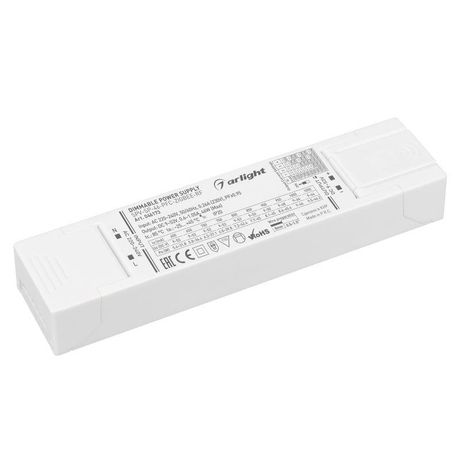 Блок питания SPV-SP-46-PFC-ZIGBEE-RF (46W, 9-53V, 0.6-1.05A, 2.4GHz) (Arlight, IP20 Пластик, 5 лет) - 046173