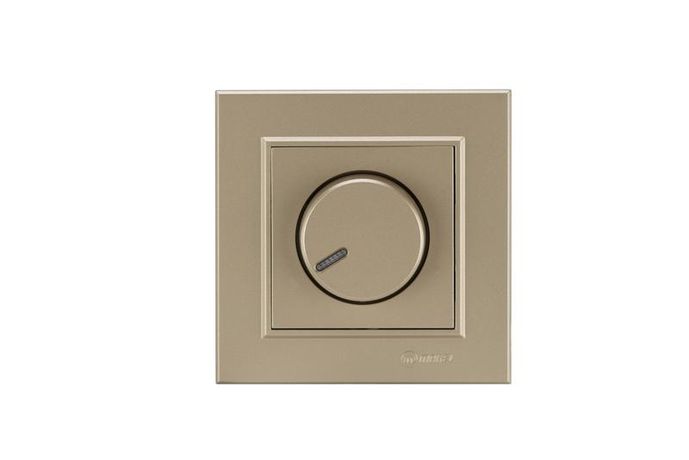 СП 1000Вт Karea IP20 латунь Makel 56057093 Диммер