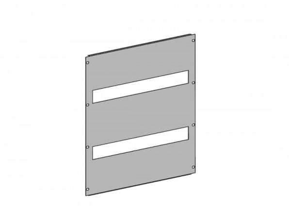 Комплект пластронов (2 шт.) высотой 500мм под 2 уровня модульных автоматов для ВРУ Unit шириной 600мм PROxima | mb-15-mp-5060n EKF