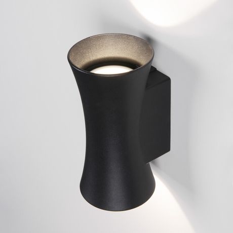 Светильник архитектурный 1501 TECHNO LED DUAL черный настенный | a043951 Elektrostandard