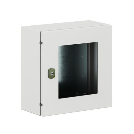 Корпус навесной уличный ST Outdoor с М/П прозрачной дверью ВxШxГ 400x400x200 мм, IP66 | R5STX0442-OUTDOOR DKC ДКС