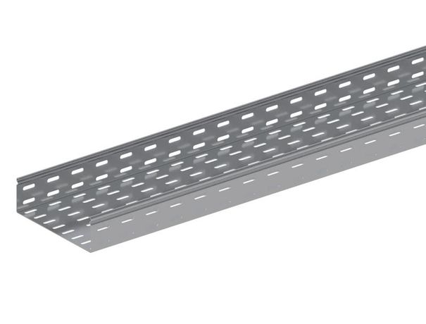 Лоток монтажный листовой перфорированный 200х100 L2000 сталь 1.5мм ЛППЗ.200.100.2000.1.5.1 гор. оцинк. СОЭМИ Н0121131644