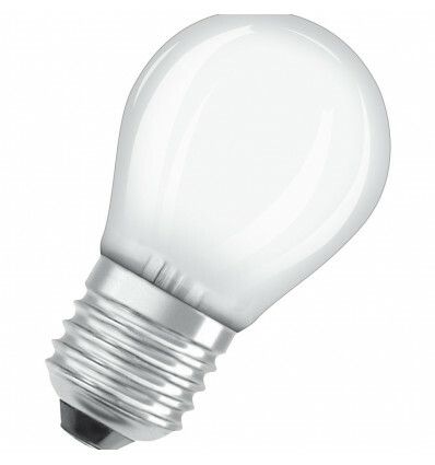 Лампа светодиодная филаментная PARATHOM CL P GL FR 25 non-dim 2.5W/827 2.5Вт матовая 2700К тепл. бел. E27 250лм 220-240В (замена 25Вт) OSRAM 4058075288027