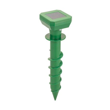 Отпугиватель кротов ультразвуковой R=25м SCREW на солнечн. батарее ЧЕТЫРЕ СЕЗОНА 71-0157-F MEET