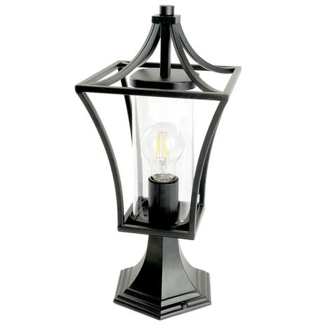 Светильник садово-парковый, 60W 230V E27 черный, PL734 | 51270 FERON