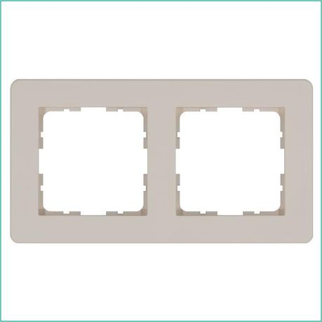 Рамка G-Flex 2-постовая, цвет Тауп - G1102T Jasmart