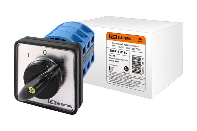 Кулачковый переключатель КПУ11-16/3031 | SQ0715-0135 TDM