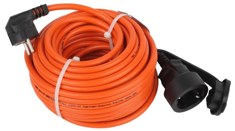 Удлинитель силовой UPx-1e-3x1.5-20m-IP44 в бухте c/з 1 гн 20м ПВС 3х1.5 ЭРА - Б0046816
