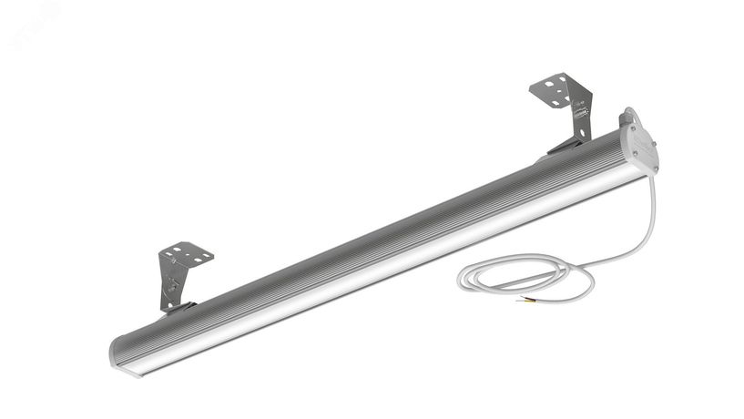 Светильник LED СТРУНА низковольтн. (СПП) 38Вт 4800Лм КСС Д 5,0К IP65 прозрачный рассеиватель, 12/24В (LE-СПП-26-035-6284-65Х) ЛЕД-Эффект