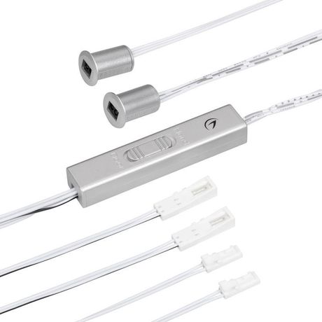 Пластик 2 года) - 046466 ИК-датчик SR-PRIME-RECESSED-IRD/H-R11-SL (12-24V 48-96W DOOR/HAND) (Arlight IP20