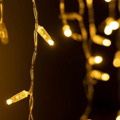 Светодиодная гирлянда ARD-EDGE-CLASSIC-2400x600-CLEAR-88LED-FLASH Warm/Warm (230V, 6W) (Ardecoled, IP65) | 031190 Arlight