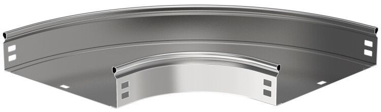 Поворот плавн. 90град тип Г01 ESCA 80х200мм IEK | CPG01-0-90-080-200