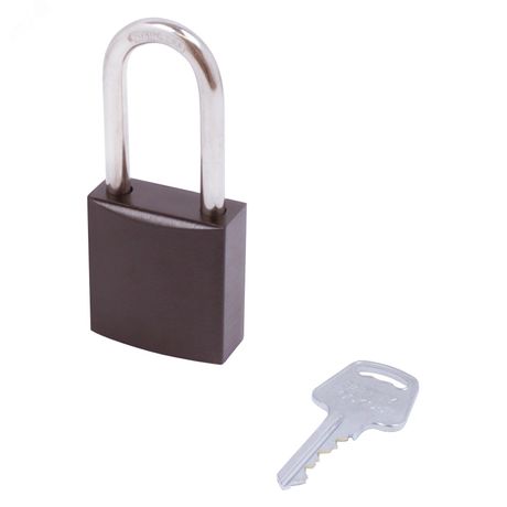 Замок безопасности навесной BD-A05S Black A - 10945 ПТК