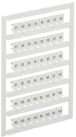 Маркер для CTS 6кв.мм/CP 10кв.мм "91-100" ARMAFIX IEK AF-CT10D-M-006-10 IEK арт. AF-CT10D-M-006-10