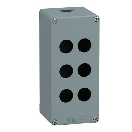 КНОПОЧНЫЙ ПОСТ МЕТАЛ. 6 ОТВ. 80Х175 XAPM3506 | Schneider Electric