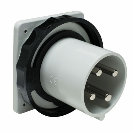 Вилка панельная 63А 3PNT 480-500V винт. IP67 SchE 81886 APC