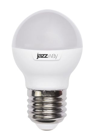 Лампа светодиодная PLED-SP 7Вт G45 шар 3000К тепл. бел. E27 540лм 230В JazzWay 1027863-2