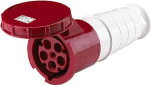 Розетка переносная 235 3Р+РЕ+N 63А 380В IP67 РП-102 a | 26017DEK DEKraft APC