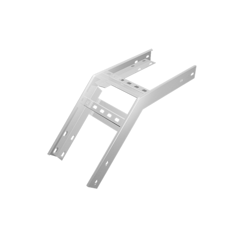 Угол вертикальный лестничный внешний "БЫСТРЫЙ МОНТАЖ" 45 град 80х600 | LVLS45*80*600*1.2 КМ-профиль LO7072