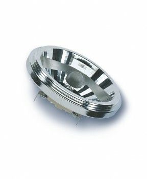 Лампа галогенная с отражателем d111мм, инфракрасное покрытие (IRC) 48837 PRO FL 60W 12V G53 FS1 | 4050300786094 Osram
