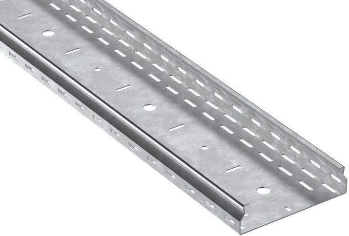 Лоток листовой перфорир. 50х200 L3000 сталь 2.0мм HDZ ESCA 7 IEK CLP10-050-200-200-3-HDZ