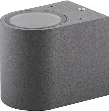 Светильник архитектурный настенный DH014 230V без лампы GU10, 81*92*92 серый | 11867 FERON