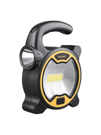 Фонарь универсальный , 3W COBE LED + 1W, 3 батарейки АА, 90Lm - 5 часов, 120Lm 7 часа KOC3030LED Космос