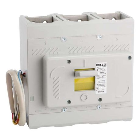 Выключатель автоматический 630А 5000Im ВА57-39-641810 УХЛ3 440В DC НР=110В КЭАЗ 110042