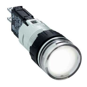 Лампа сигнальная 16мм 12-24В бел. SchE XB6AL42B Schneider Electric