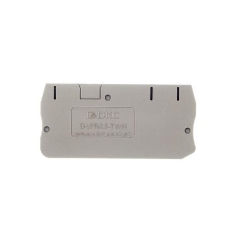 Изолятор торцевой для клеммы VPR-2.5-TWIN-1P | D-VPR-2.5-TWIN-1P DKC ДКС