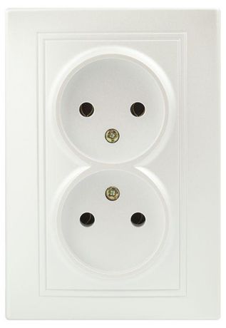 Розетка однофазная скрытого монтажа, в рамку без шторок перламутр 16А 250В IP20 1-204-06 Intro Plano - Б0053912 ЭРА