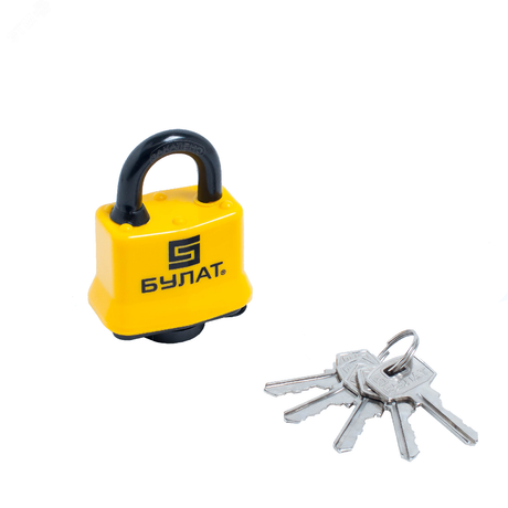 Замок навесной Булат ВС 0340 всепогодный 5кл. d=8мм - 13454 ПТК