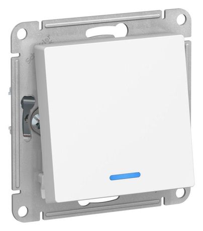 Переключатель 1-кл. AtlasDesign (сх. 6а) 10AX с подсветкой механизм лотос SE ATN001363 APC