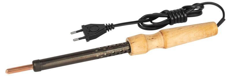 Паяльник ЭПЦН с деревянной рукояткой 230 В 80 Вт, Россия | Б0061033 ЭРА