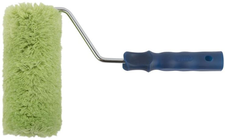 Валик полиакриловый нитяной зеленый Профи, бюгель 8 мм, диаметр 58/94 ворс 18 180 мм - 02185 РОС
