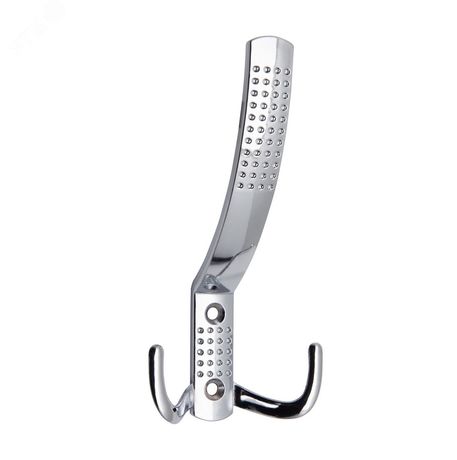 Крючок 3-х рожковый с перфорацией хром (пакет) Tech-Krep/Zitar 129905