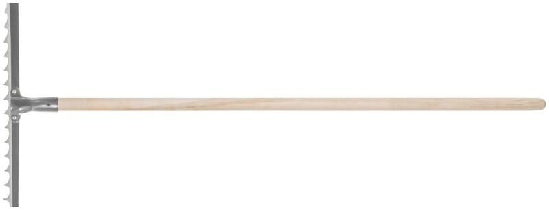 Грабли витой зуб нержавеющая сталь 14 зубьев с деревянным черенком FIT 76984 РОС