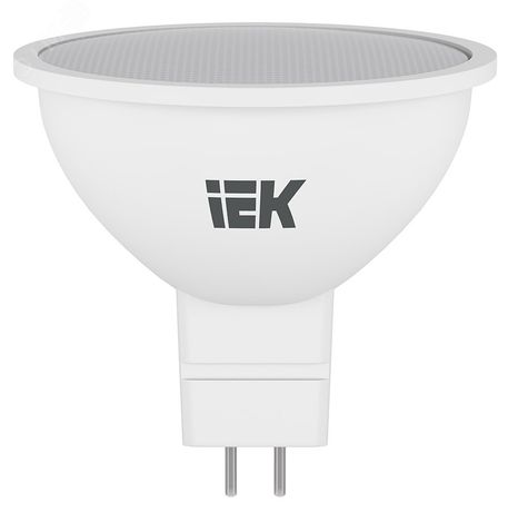 Лампа светодиодная LED 5Вт GU5.3 230В 6500К ECO MR16 софит | LLE-MR16-5-230-65-GU5 IEK