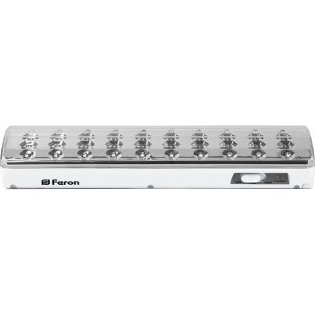 Светильник аварийный светодиодный LEDх40 6ч непостоянный IP20 - EL21 DC FERON 12903