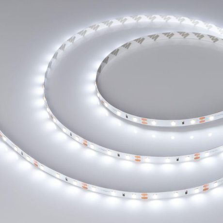 Лента светодиодная RT-A60-8mm 12V White 6000К 2Вт/м IP20 2835 (уп.50м) Arlight 029752(3)
