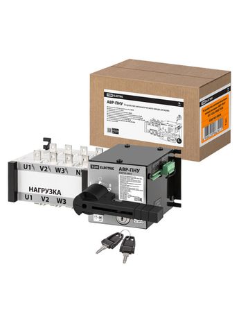 Устройство автоматического ввода резерва АВР-ПНУ 4П 125А 380В | SQ0743-0064 TDM