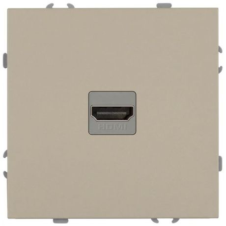 Розетка HDMI СП 16А IP20 250В Galaxy шампань MC Б0070797 MC арт. Б0070797