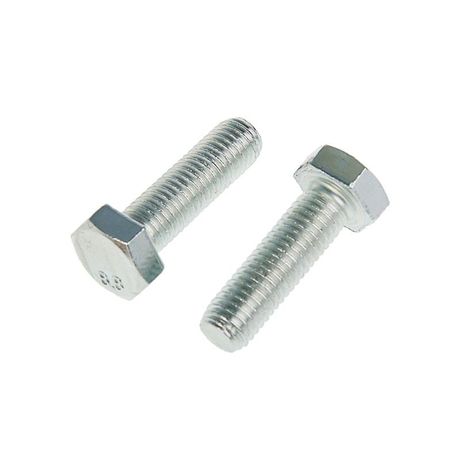 Болт с шестигранной головкой М16х40 DIN 933 класс прочн. 8.8 оцинк. (1кг/11шт) Tech-Krep/Zitar 947271