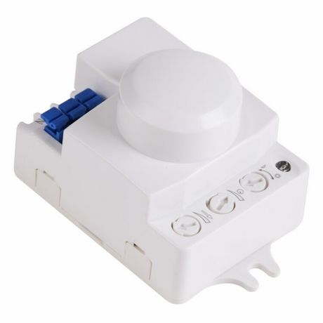 Датчик движения настенно-потолочный микроволновый ДДНПМ 01, 180°/360 , 1200 Вт, 10-2000 Лк, 3-10 м, 10-900 сек. 5,8 ГГц | 11-9218 REXANT MEET