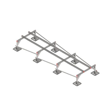 Конструкция опорная для установки оборудования TECHNORAPTOR STEELFOOT 1200х4000 тип 1 КМ TR0116 КМ-Профиль