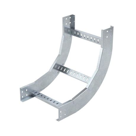 Угол вертикальный внутренний 90 градусов, 100х600 R300, лонжерон 1,5 мм, горячеоцинкованный, в комплекте с крепежными элементами и соединительнымипластинами, необходимыми для монтажа - LIH1360KHDZ ДКС